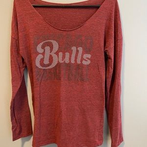 100% Cotton Chicago Bulls Basketball Long-sleeve